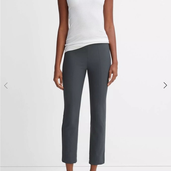 Vince Pants - Bobbi High-Rise Stitch-Seam Ponte Legging